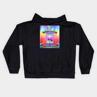 Traveling Through Sands of Time Kids Hoodie